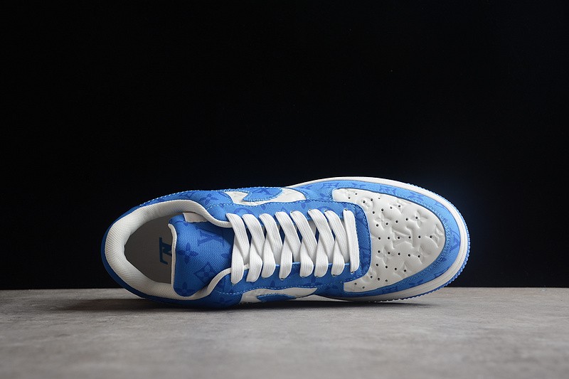 NIKE LOW AIR FORCE 1 X LV bule white