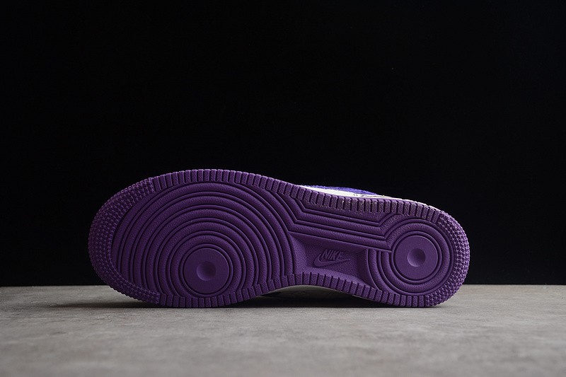 NIKE LOW AIR FORCE 1 X LV purple white