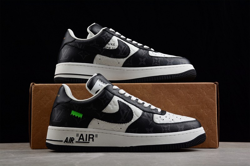 NIKE LOW AIR FORCE 1 X LV black white