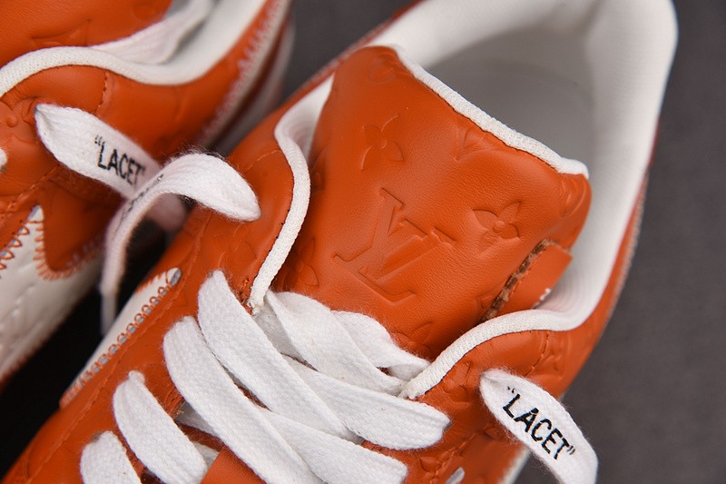 NIKE LOW AIR FORCE 1 X LV orange