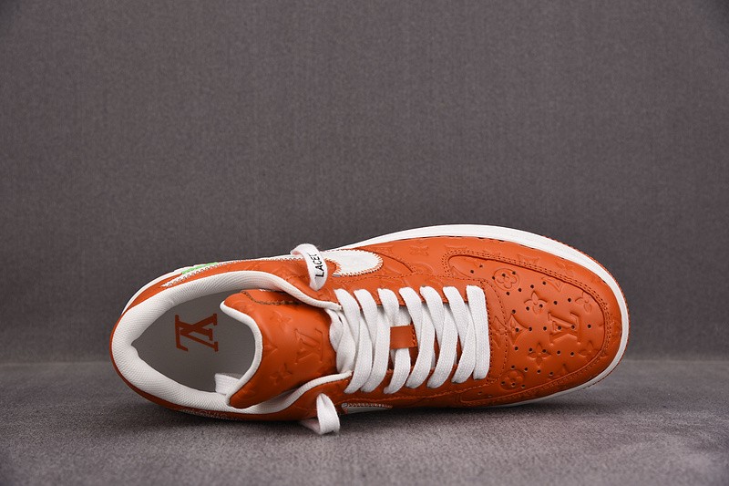 NIKE LOW AIR FORCE 1 X LV orange