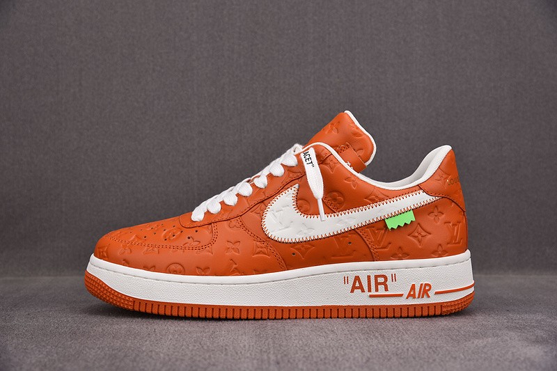 NIKE LOW AIR FORCE 1 X LV orange