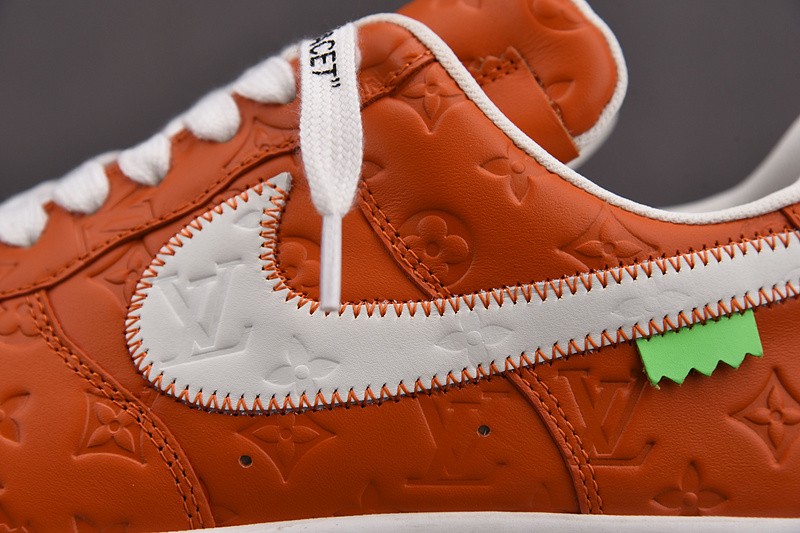 NIKE LOW AIR FORCE 1 X LV orange