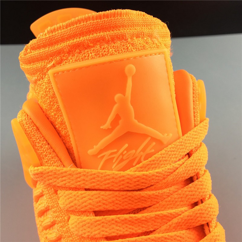 Air Jordan 4 Flyknit Orange AQ3559-800