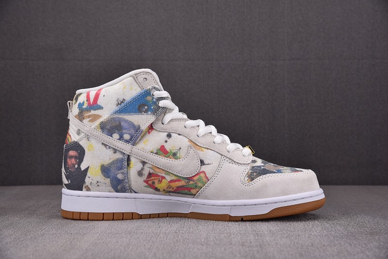 S*p*e x Nike SB Dunk High Rammellzee FD8779-100