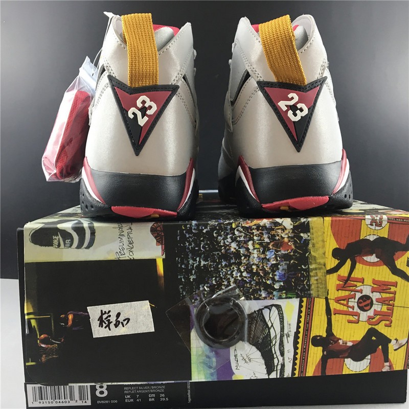 Air Jordan 7 Reflective Cardinal BV6281-006