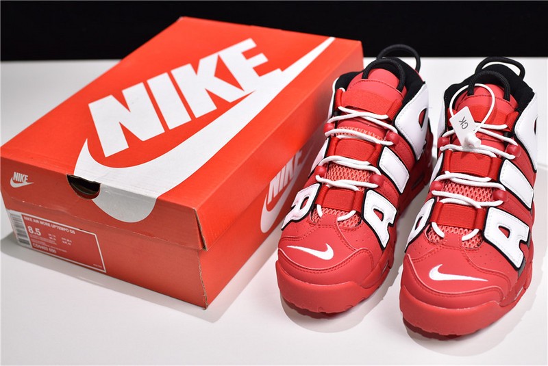 Nike Air More Uptempo University Red Black White  CD9403-600