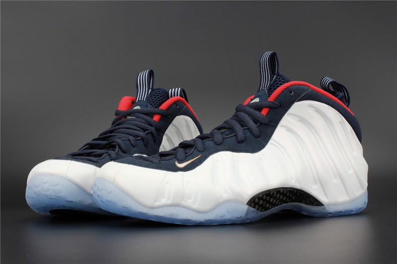 Nike Air Foamposite One “Olympic” University Red/ white  mens 575420-400