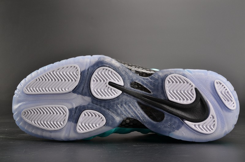 Nike Air Foamposite Pro “Island Green” Metallic Platinum mens 624041-303