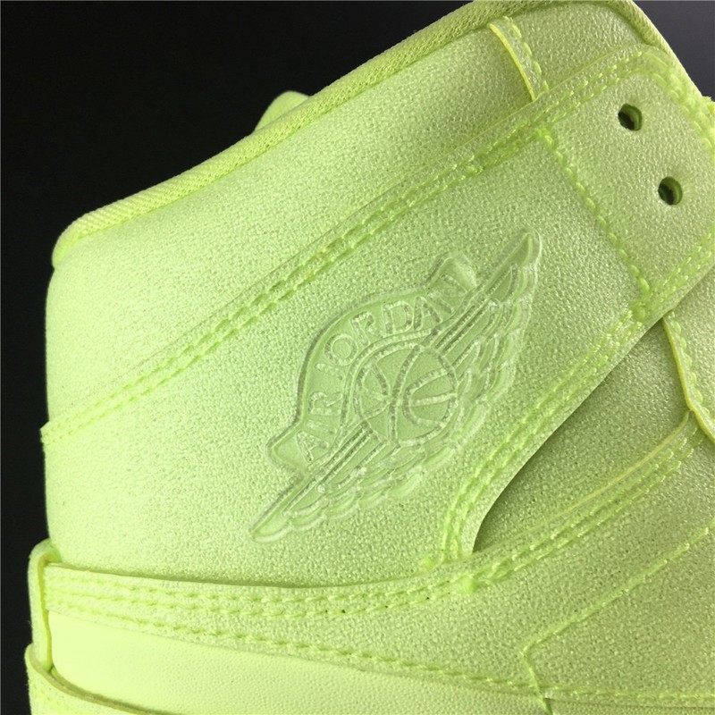 Air Jordan 1 Retro High Barely Volt  AH7389-700