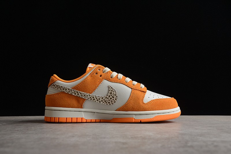 Nike Dunk Low Safari Swoosh Kumquat DR0156-800