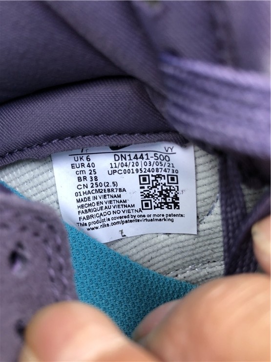 Nike SB Dunk Low N7 Dark Raisin Size 8M DN1441-500