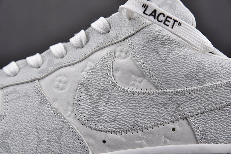 NIKE LOW AIR FORCE 1 X grey WHITE