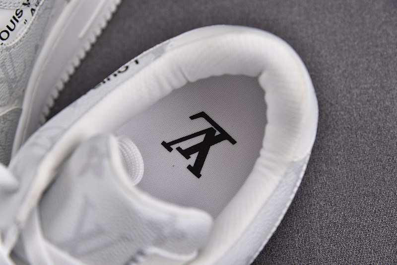 NIKE LOW AIR FORCE 1 X grey WHITE