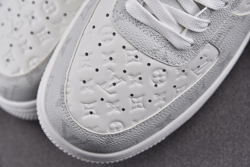 NIKE LOW AIR FORCE 1 X grey WHITE