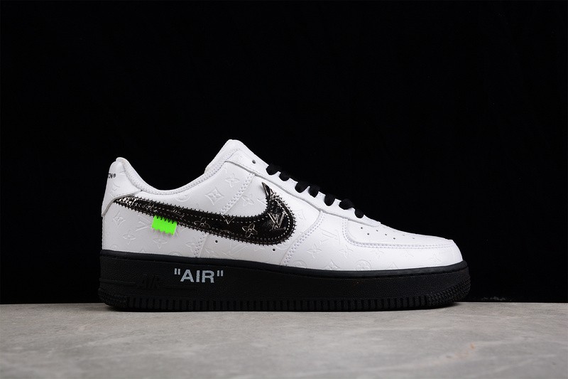 NIKE LOW AIR FORCE 1 X white black