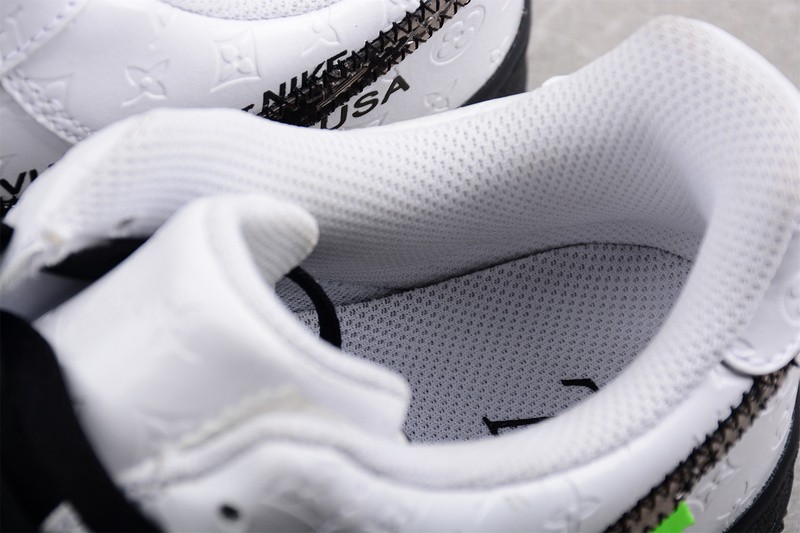 NIKE LOW AIR FORCE 1 X white black