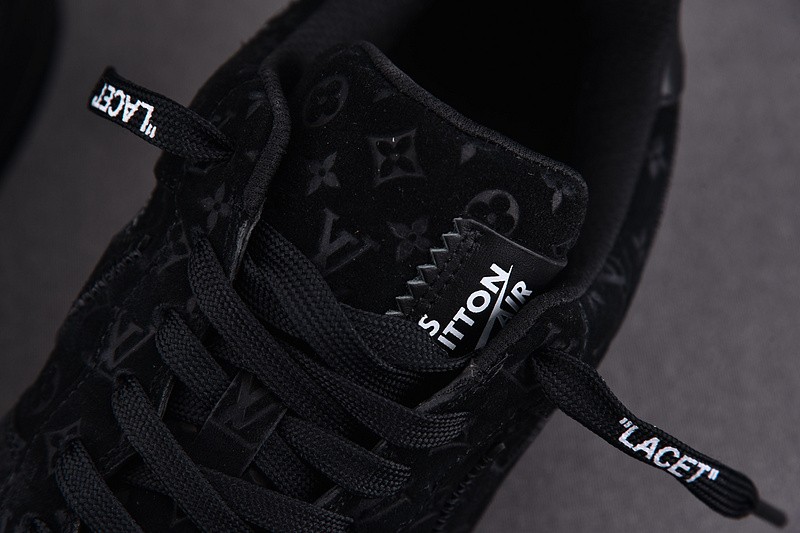 NIKE LOW AIR FORCE 1 X full black