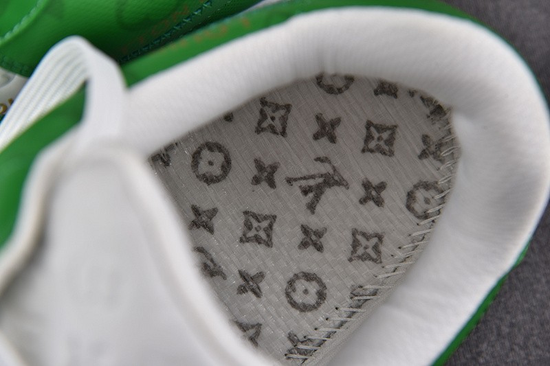 NIKE LOW AIR FORCE 1 X green white