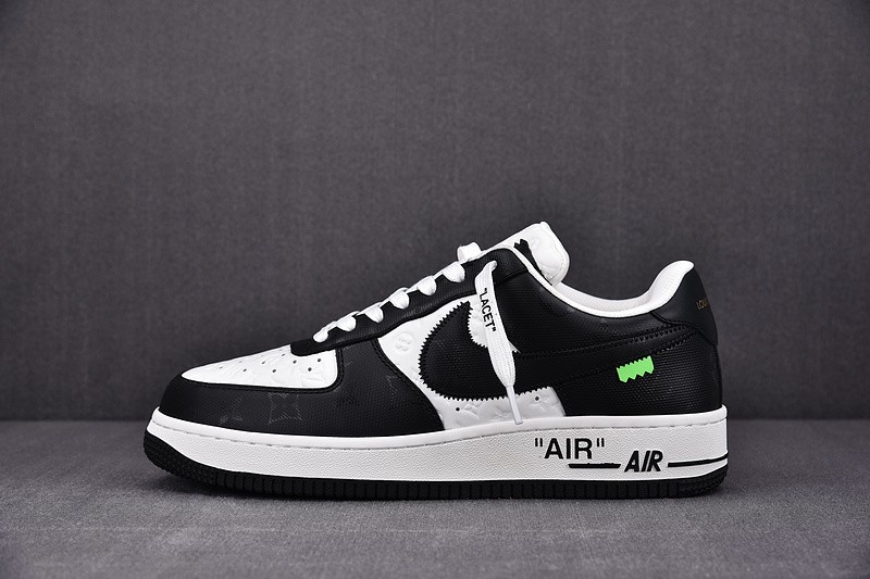 NIKE LOW AIR FORCE 1 X black white