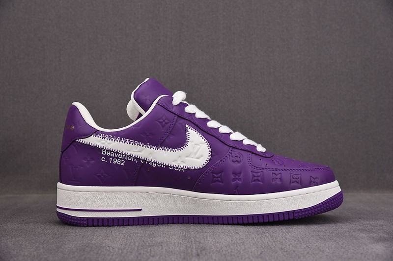 Nike Low Air Force 1 x purple