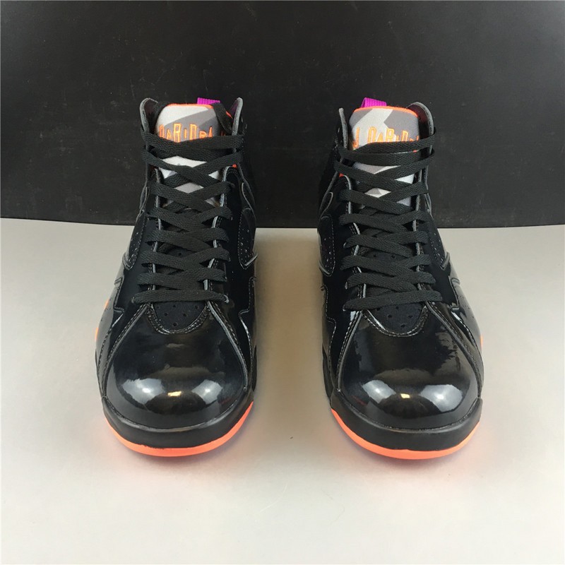 Air Jordan 7 Retro Black Patent Leather 313358-006