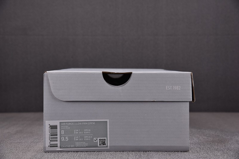 CPFM x Nike Air Force 1 By You White/Red CK4746-991