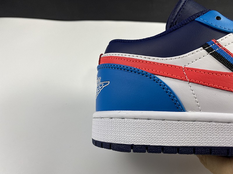 Air Jordan 1 Low Blue Red CV4892-100