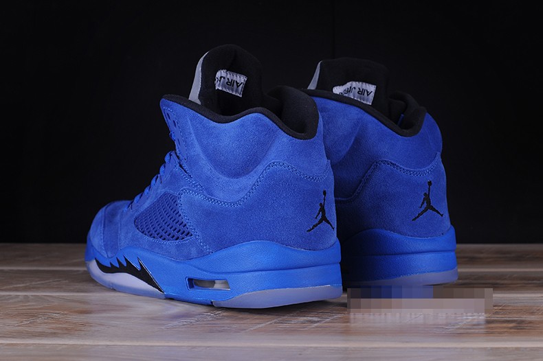 Air Jordan 5 Retro "blue Suede" 136027-401