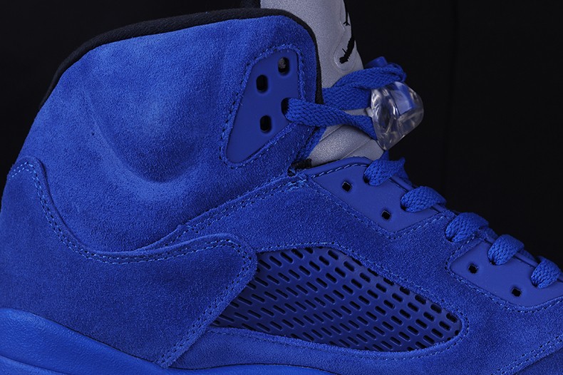 Air Jordan 5 Retro "blue Suede" 136027-401
