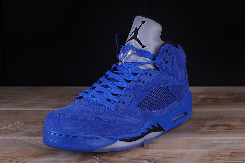 Air Jordan 5 Retro "blue Suede" 136027-401