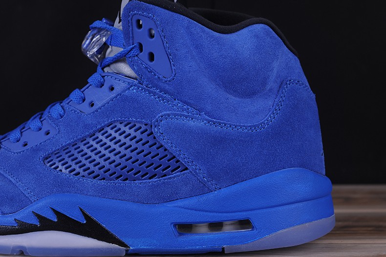 Air Jordan 5 Retro "blue Suede" 136027-401