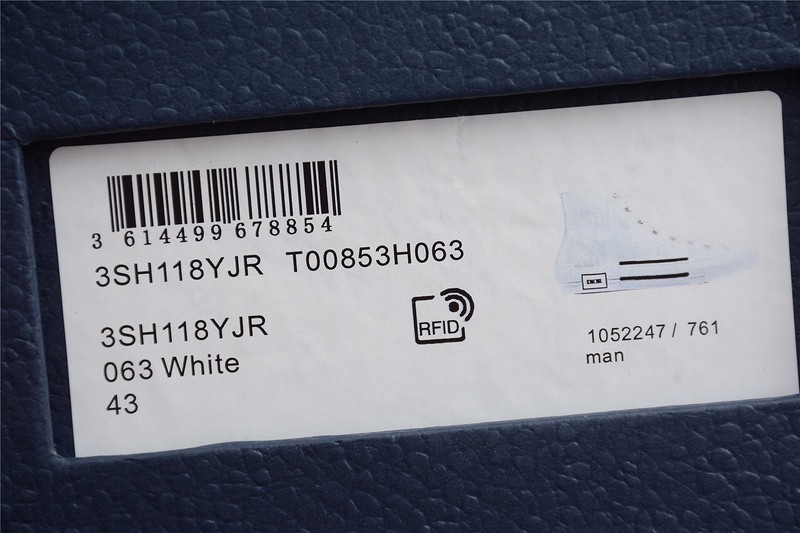 B23 OBLIQUE HIGH TOP SNEAKERS T00853H064