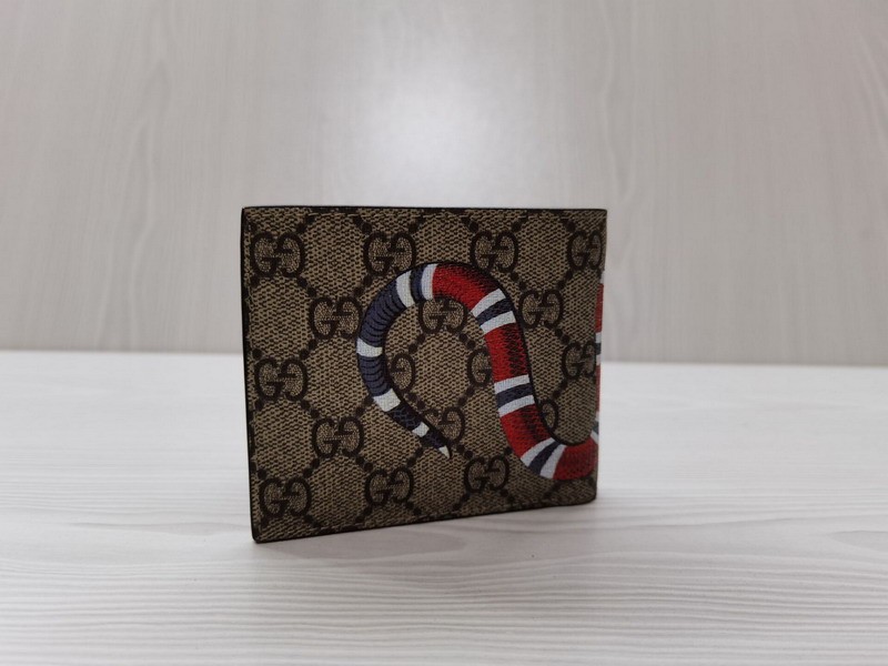 G*u*i* SNAKE BROWN WALLETS