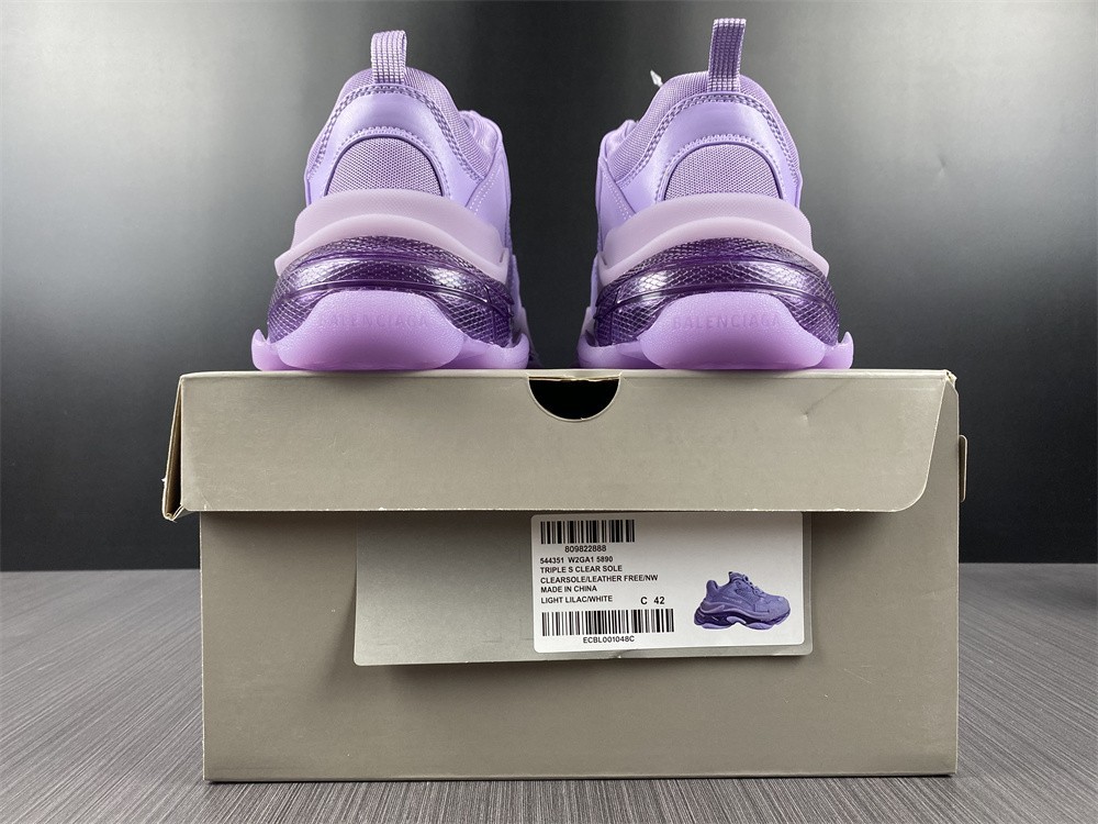 TRIPLES TRAINER CLEAR SOLE SNEAKERS 3000018