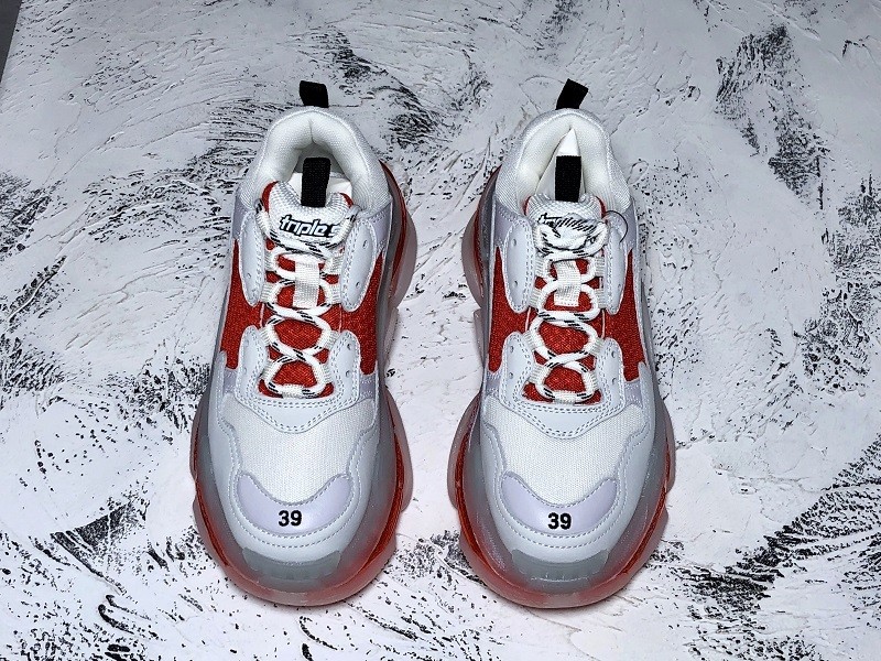 TRIPLES TRAINER CLEAR SOLE SNEAKERS 3000010