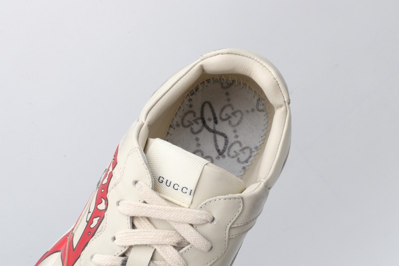 G*u*i* Rhyton Vintage Trainer Sneaker 576965 DRW00 9555