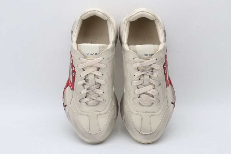 G*u*i* Rhyton Vintage Trainer Sneaker 576965 DRW00 9555