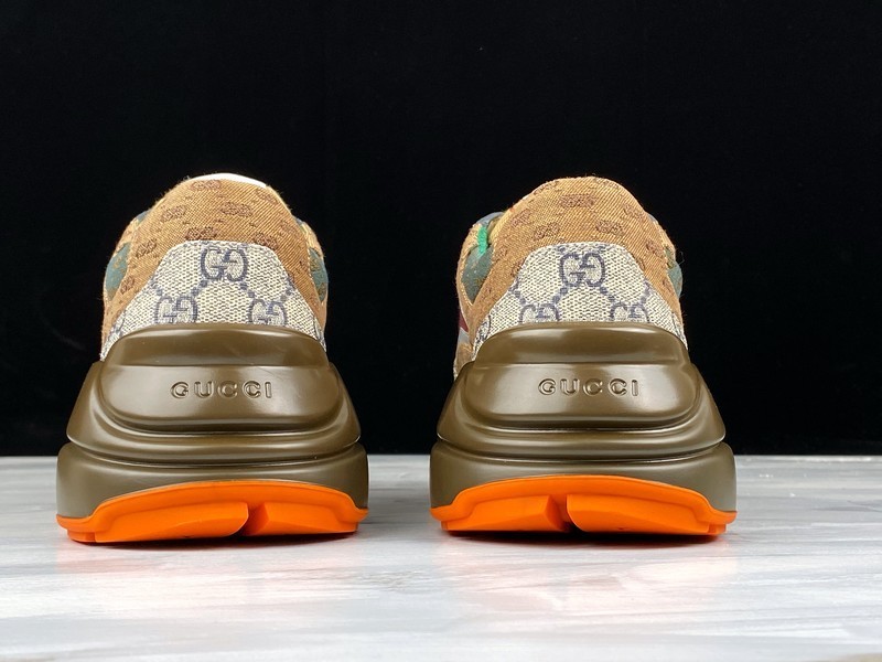 G*u*i* Rhyton Vintage Trainer Sneaker 576969 DRW00 9522