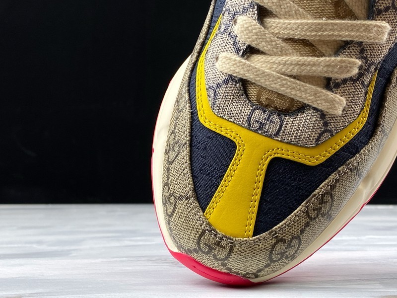 G*u*i* Rhyton Vintage Trainer Sneaker 576965 DRW00 9522