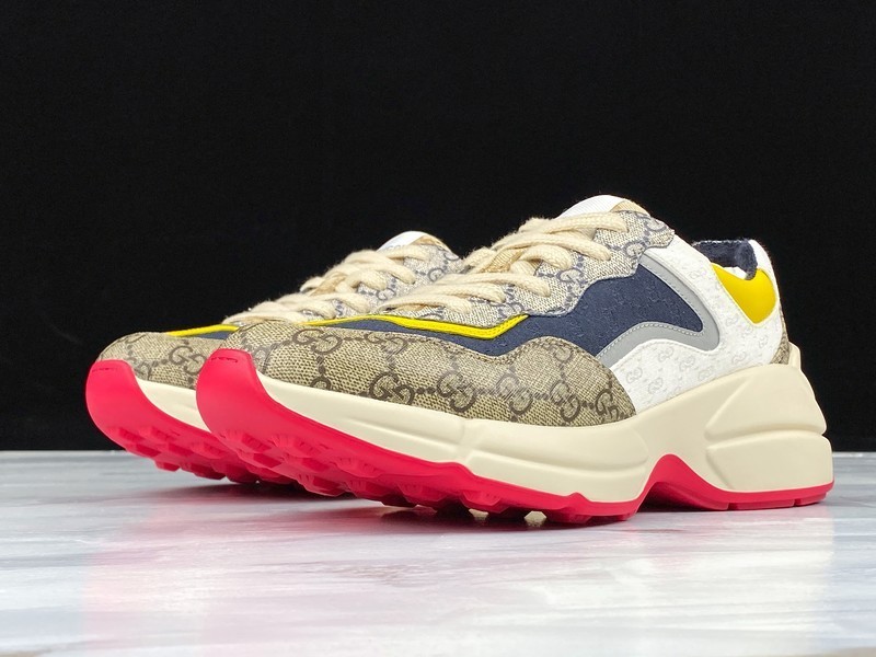 G*u*i* Rhyton Vintage Trainer Sneaker 576965 DRW00 9522