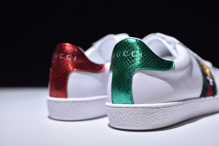 G*u*i* Ace Embroidered Low-Top Sneaker with TIGER MENS