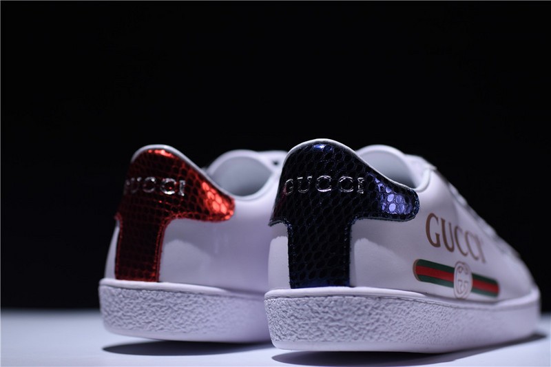 G*u*i* ACE EMBROIDERED LOW-TOP SNEAKER WITH LOGO
