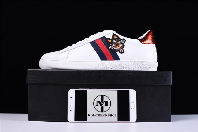 G*u*i* Original Casual shoes Ace Embroidered Low-Top With dog 6951103-57