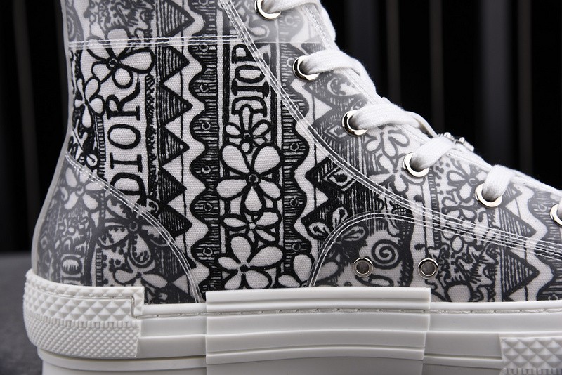 B23 OBLIQUE HIGH TOP SNEAKERS T00480H0534