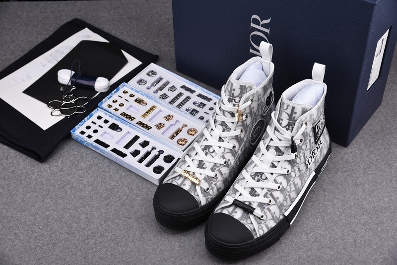 B23 OBLIQUE HIGH TOP SNEAKERS T00480H053