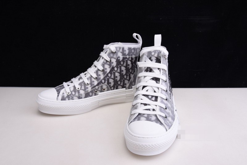 B23 Oblique High Top Sneakers white T004801-1070