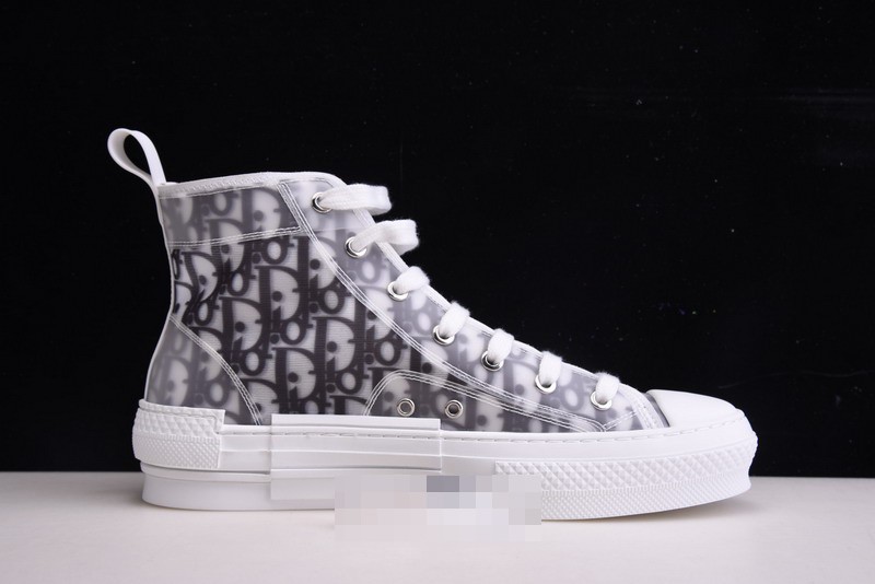 B23 Oblique High Top Sneakers white T004801-1070