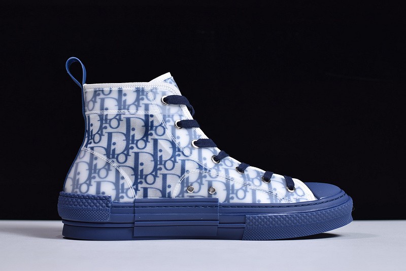 B23 Oblique High Top Sneakers bule T00480H069