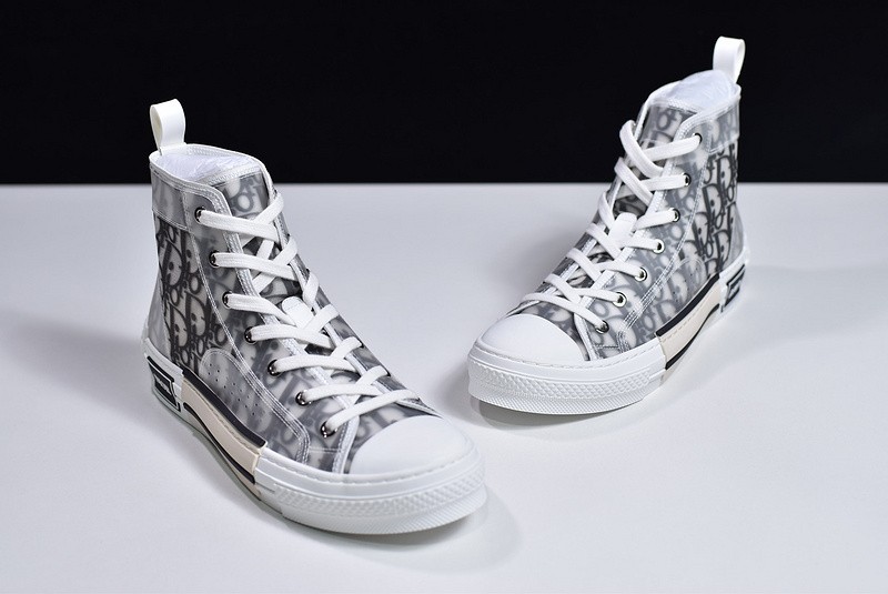 B23 Oblique High Top Sneakers white T004801-1069